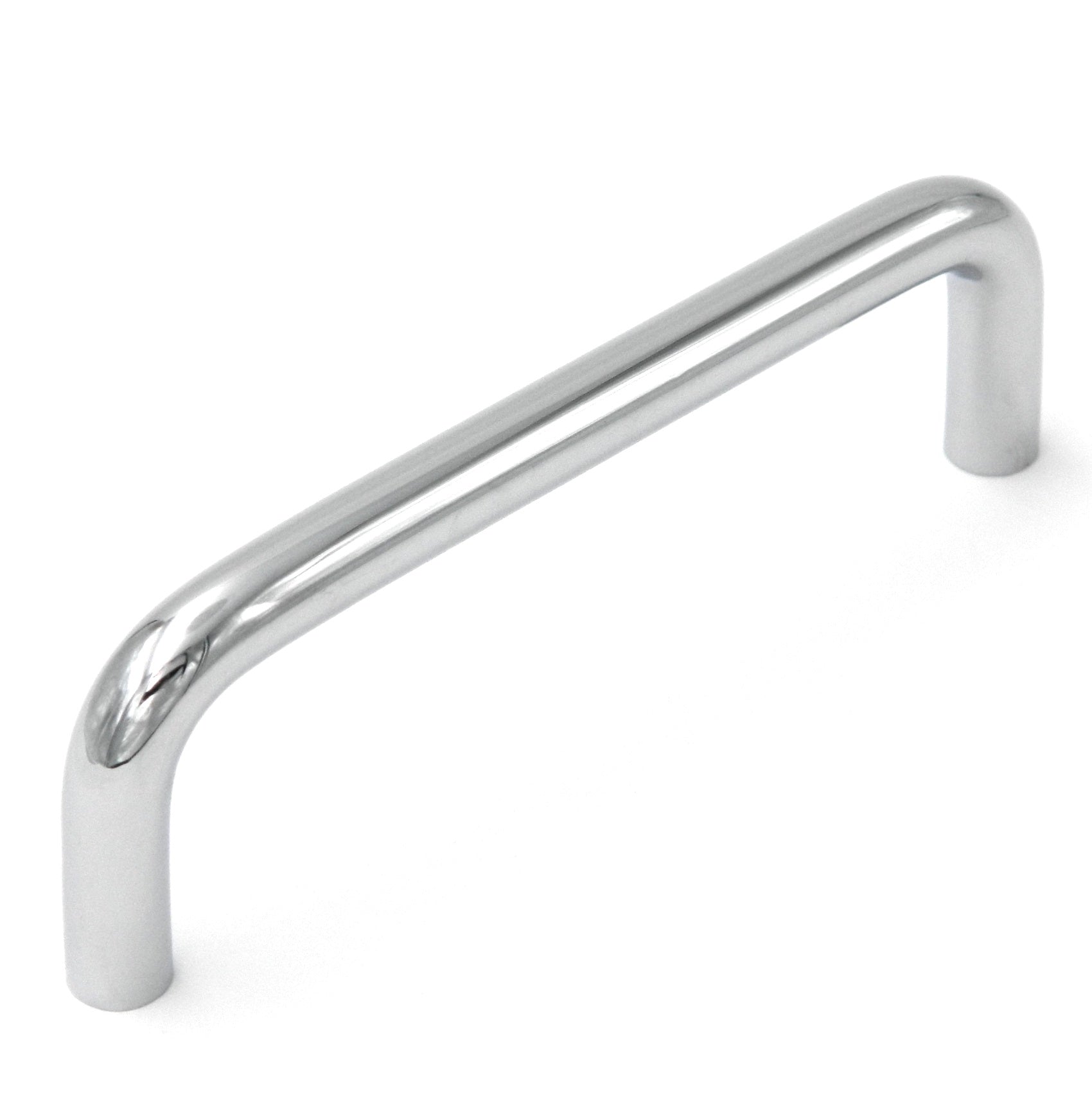 10 Pack Keeler Polished Chrome Cabinet or Drawer 3 3/4" (96mm)cc Wire Pull Handle PW396-26