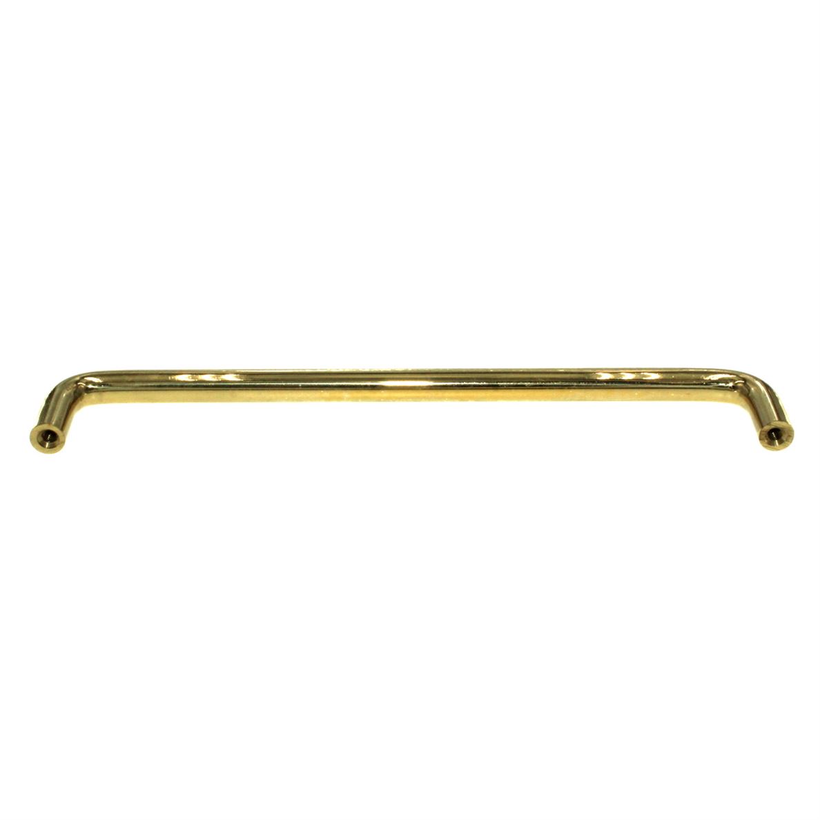 Belwith Wire Pulls Polished Brass 7 1/2" (192mm) Ctr. Cabinet Pull PW398-3