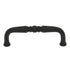 Keeler Power & Beauty Wrought Iron Black 3" Ctr. Cabinet Arch Pull Q769-19