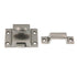 Cliffside SBCL-SS Solid Brass Knob Style Cabinet Latch in Silver Satin Nickel