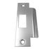 Warwick Door Heavy Duty Large Lip Strike Plate, Chrome SH1006CH