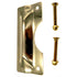 Warwick Out-Swinging Door Heavy Duty Latch Guard Cover, Polished Brass SH1016PB