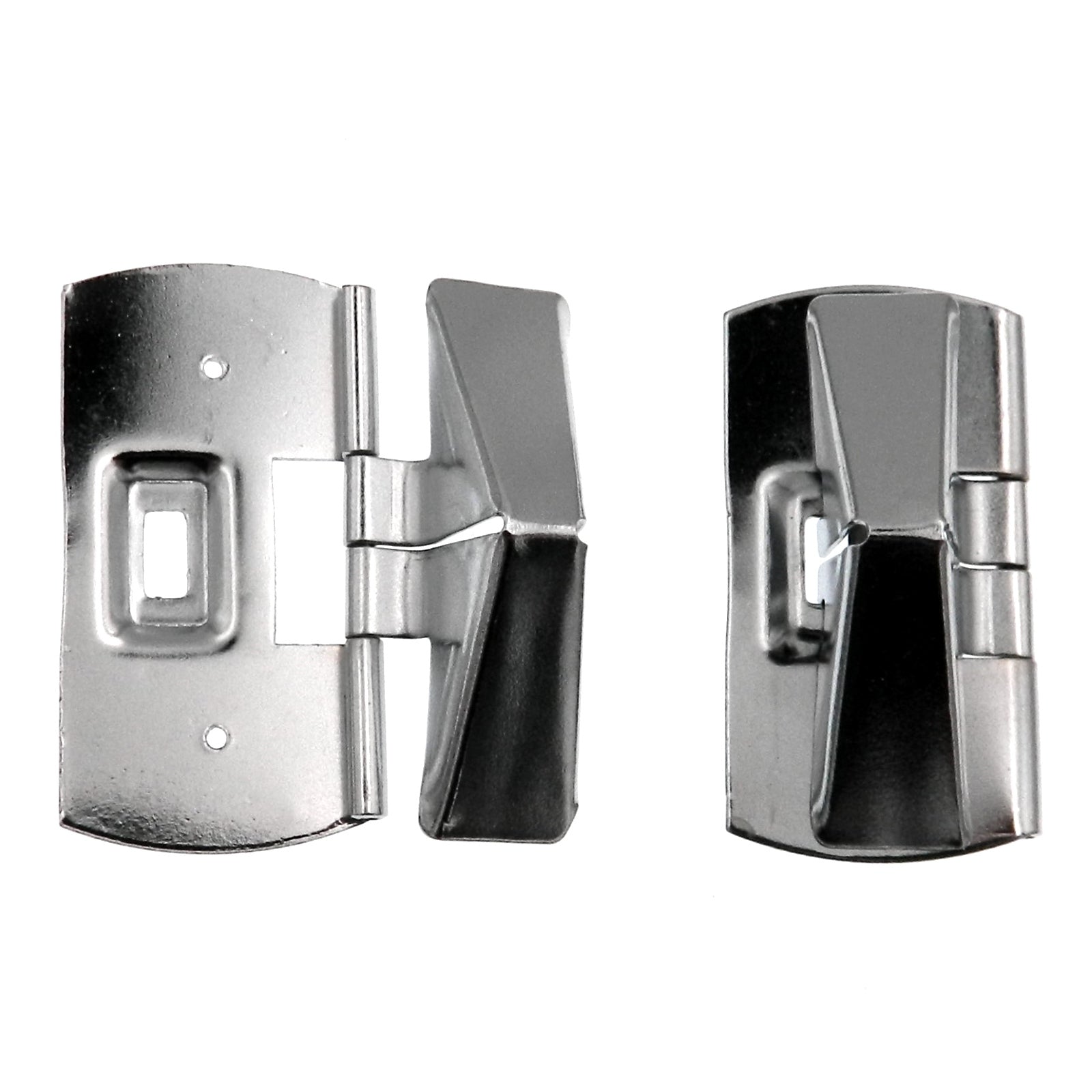 Set of Warwick Double Hung Window Flip Wedge Vent Locks, Chrome SH1048CH