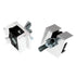 Set of Warwick Screw Window Anti-Marring Slide Stop Locks, Aluminum SH1049AL