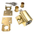 Warwick Wooden Sash Lock Bolt Keyed Window Lock, Polished Brass SH1054PB