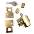 Warwick Wooden Sash Lock Bolt Keyed Window Lock, Polished Brass SH1054PB