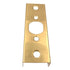 Warwick Door Edge Guard Reinforcer for 1 3/8" Door, Polished Brass SH1068PB