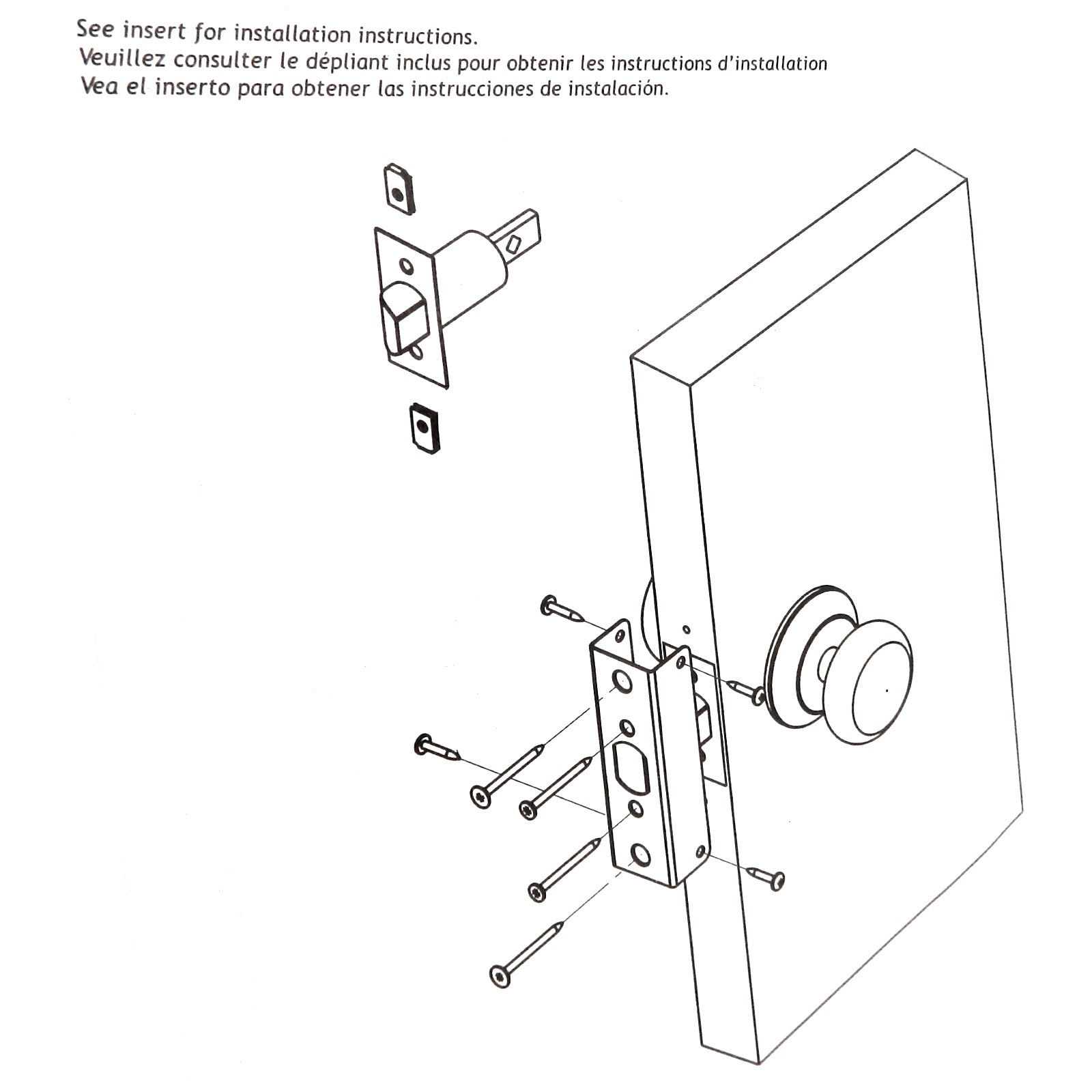 Warwick Door Edge Guard Reinforcer for 1 3/8" Door, Polished Brass SH1068PB