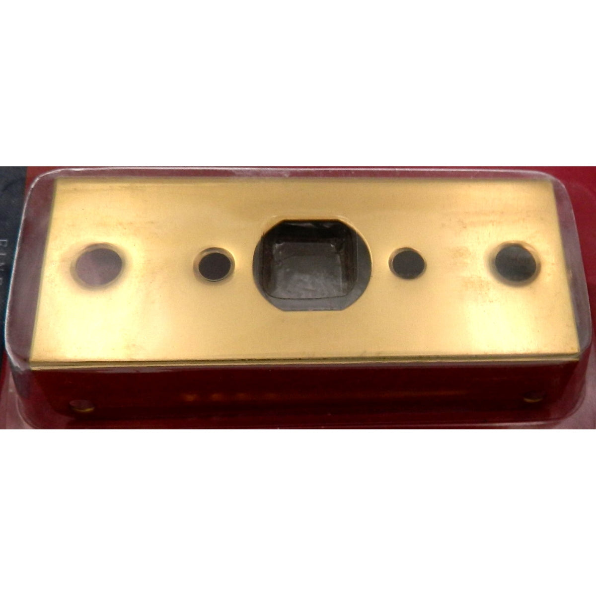 Warwick Door Edge Guard Reinforcer for 1 3/4" Door, Polished Brass SH1073PB