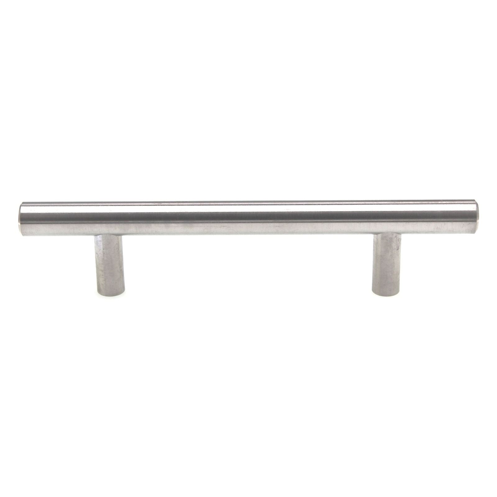 Schaub Cabinet Bar Pull 3 3/4" (96mm) Ctr Brushed Stainless Steel SS096