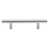 Schaub Cabinet Bar Pull 3 3/4" (96mm) Ctr Brushed Stainless Steel SS096