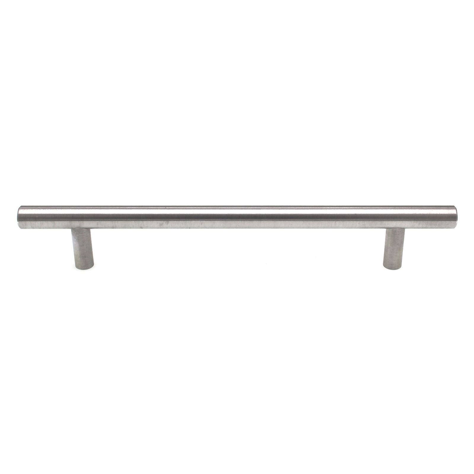 Schaub Cabinet Bar Pull 6 1/4" (160mm) Ctr Brushed Stainless Steel SS160