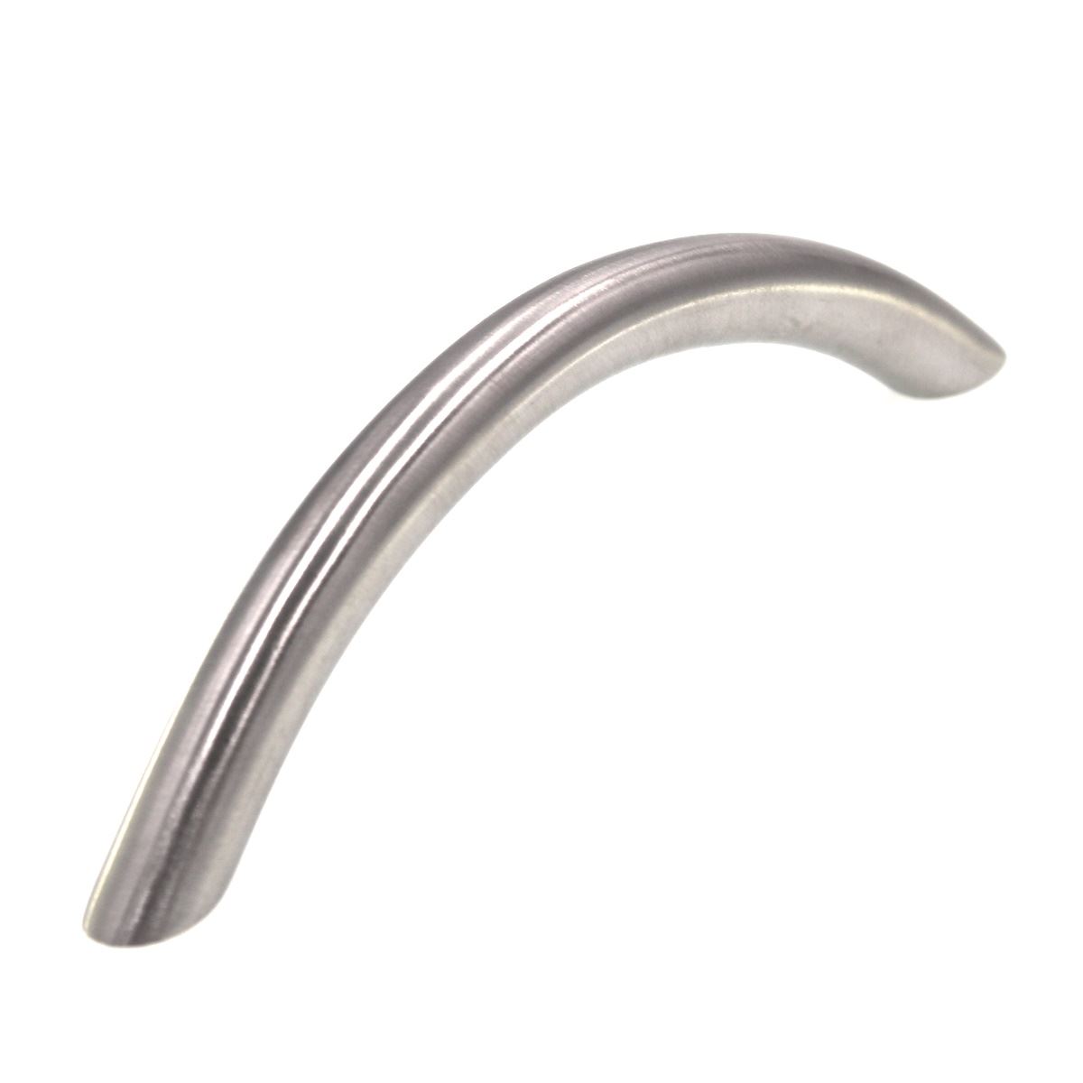 Schaub Cabinet Bow Arch Pull 3 3/4" (96mm) Ctr Brushed Stainless Steel SSBOW096