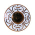 Amerock Renaissance Golden White 1 3/8" Round Cabinet Knob Pull BP800-C1