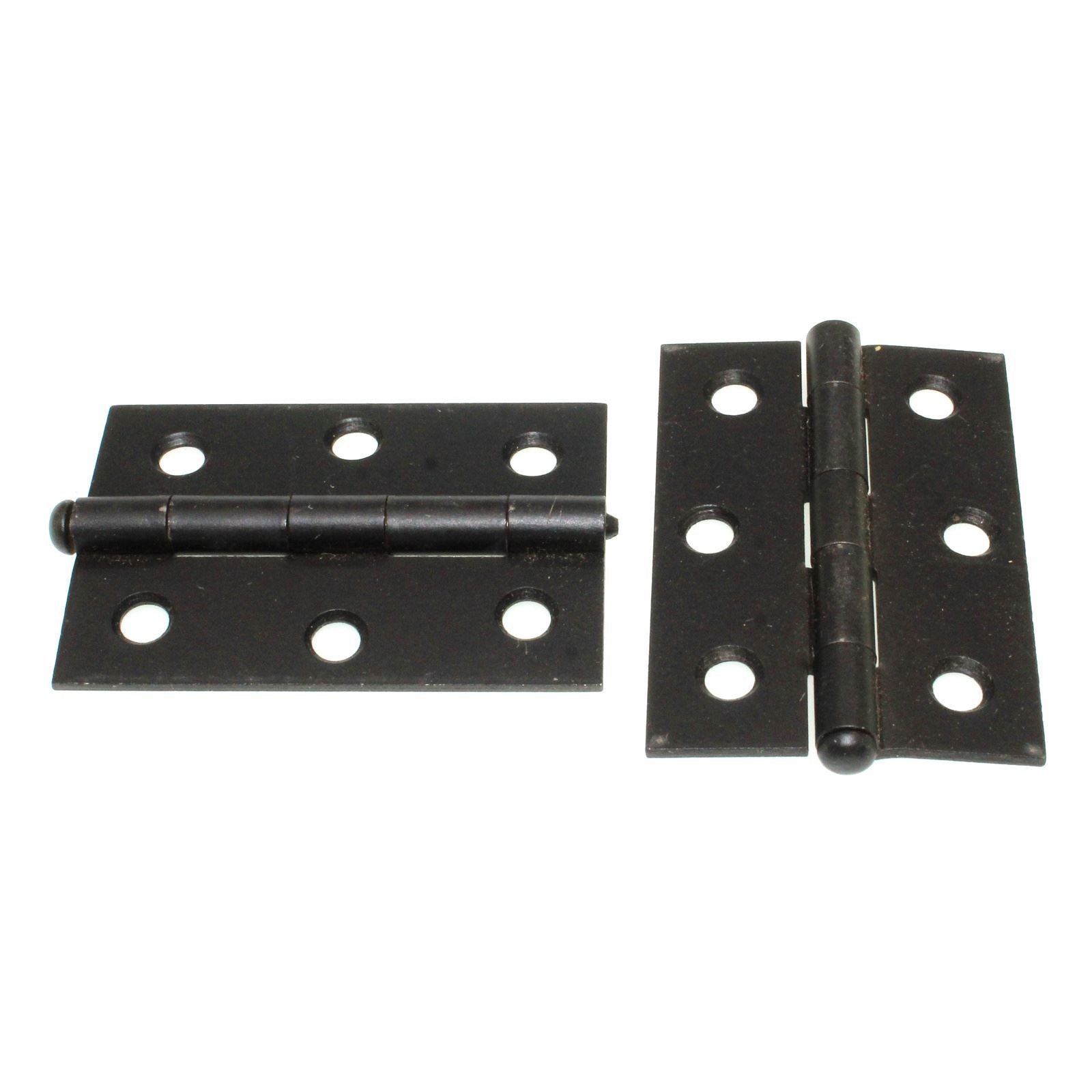 National Mfg. 2 3/8" Loose Pin Narrow Hinges 3 Arch Holes 2 Pack V508-1D