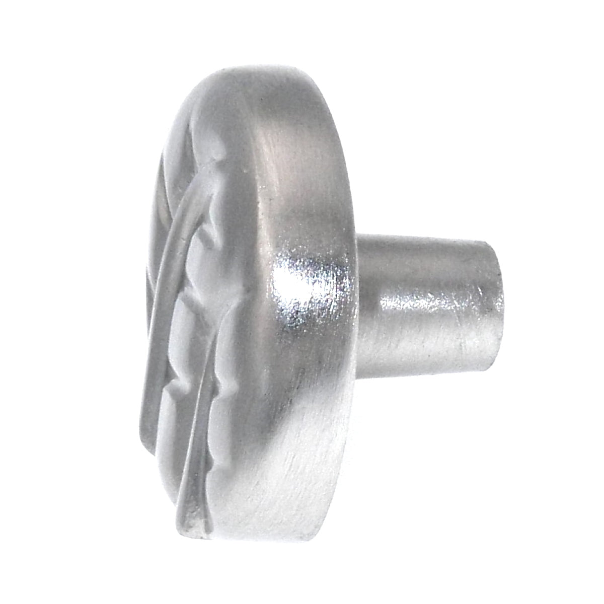 10 Pack WH101-SN Satin Nickel 1 1/4" Round Leaf Cabinet Knob from WCH